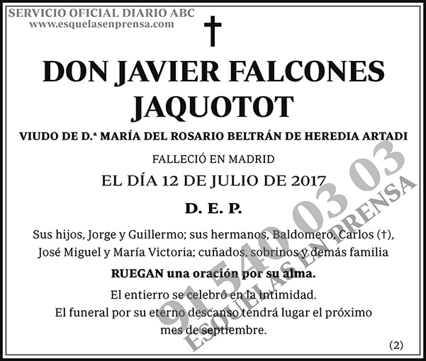 Javier Falcones Jaquotot